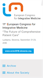 Mobile Screenshot of ecim-congress.org